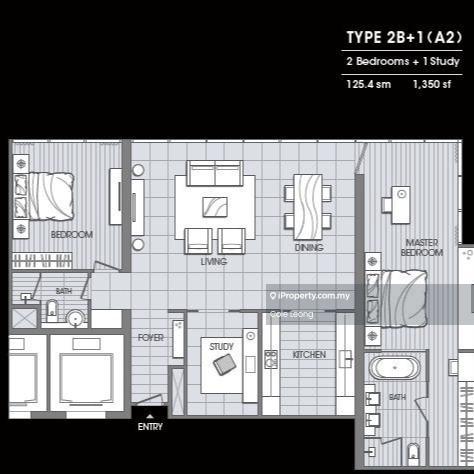 Service Residence for Sale in Vipod Residence by Cole Leong - Bedroom - iProperty.com.my