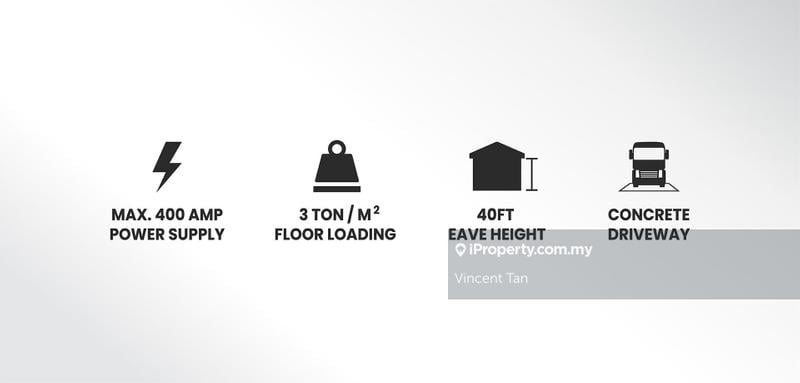 For Rent - BRAND NEW | 5min SKVE | ETP @ KIIP JENJAROM BANTING INDUSTRIAL BUSINESS PARK | SEMI-D FACTORY