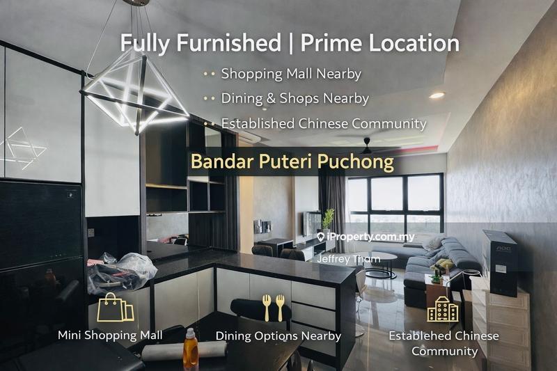 Service Residence for Sale in Le Pavillion by Jeffrey Tham - Living Room - iProperty.com.my