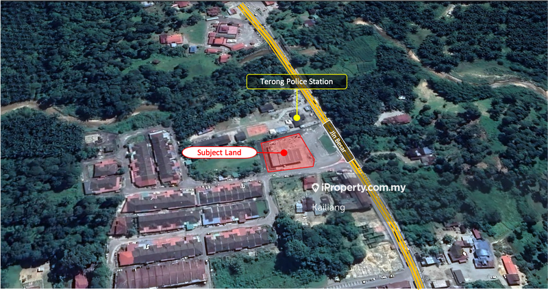 For Sale - Commercial Land For Sale With Petrol Station At Trong Perak