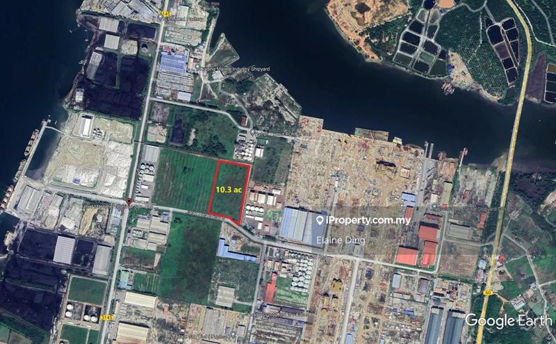 For Sale - 10.3 acres Lumut Port Industrial Park Kampung Acheh