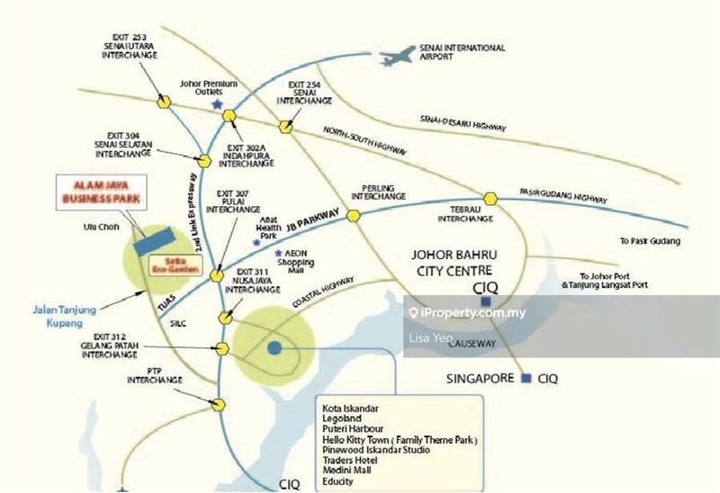 Kilang Berkembar untuk Dijual di Gelang Patah, Johor oleh Lisa Yeo - iProperty.com.my