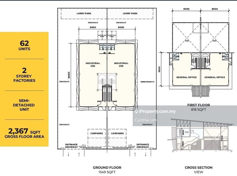 Semi-D Factory for Sale in Demak Laut, Kuching by Cynthia Lim - iProperty.com.my