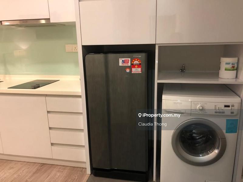 Service Residence for Sale in Ramada (One @ Bukit Ceylon) by Claudia Thong - View of the unit - Kitchen and laundry area - iProperty.com.my
