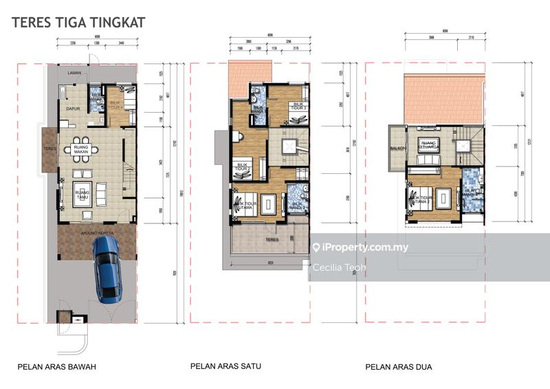Rumah Teres 3-Tingkat untuk Dijual di Bukit Rahman Putra, Sungai Buloh oleh Cecilia Teoh - iProperty.com.my