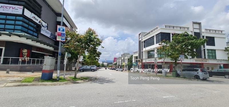 For Sale - 3 Storeys Corner Shop facing main road for sell ,Denai Alam,Temu,Shah Alam,Puncak Alam
