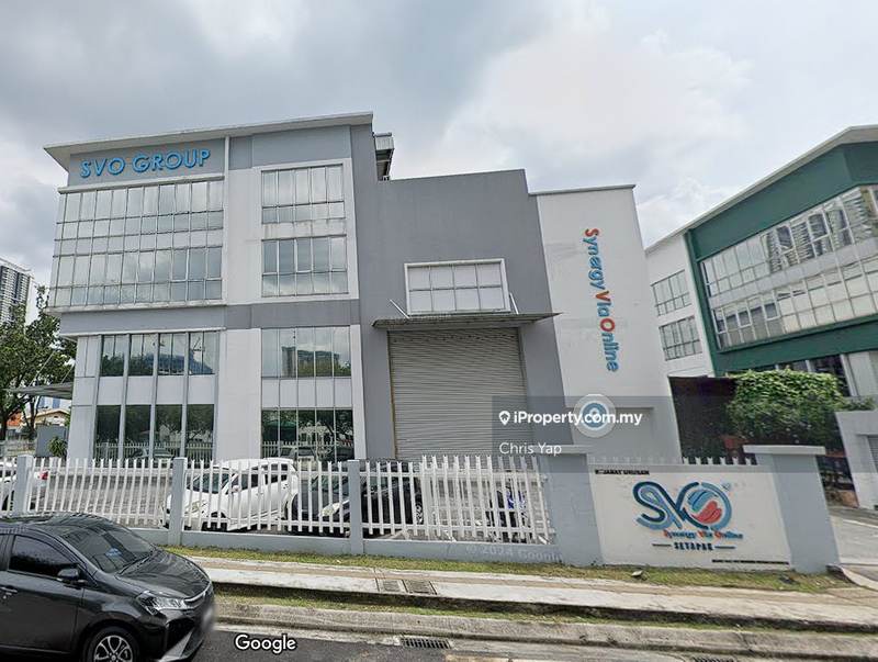 For Sale - Setapak Genting Klang HUGE PREMIUM Semi Factory L/A 11,000sf Build Up 8,000sf