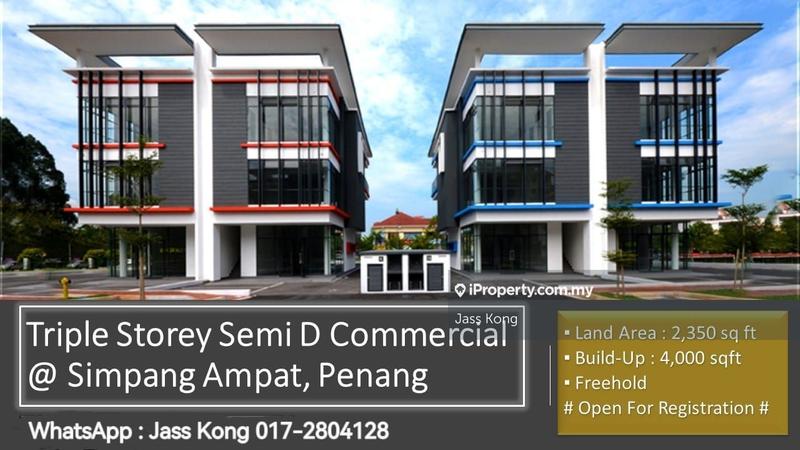 For Sale - NEW I Triple Storey Semi D I Shop Lot I Freehold I Simpang Ampat