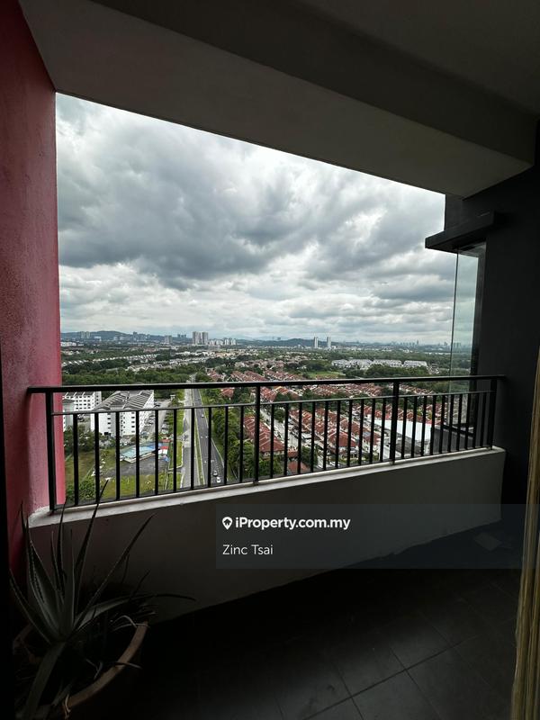 Service Residence for Sale in D'Aman Residences @ Puchong by Zinc Tsai - Balcony looking towards outside - iProperty.com.my