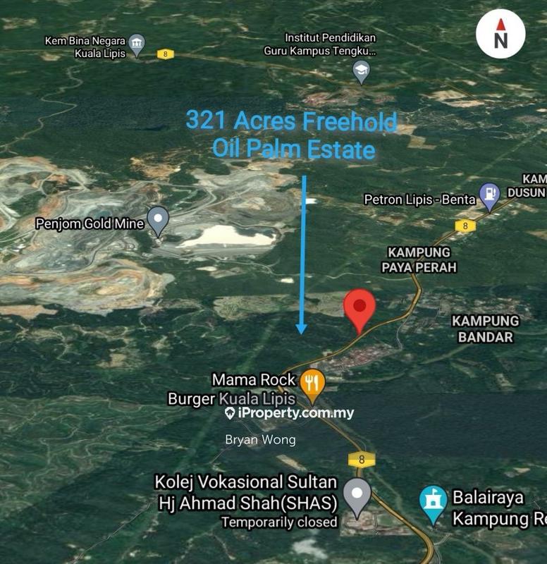 Agricultural Land for Sale in Penjom, Kuala Lipis Agriculture Land, Pahang, Raub by Bryan Wong - iProperty.com.my