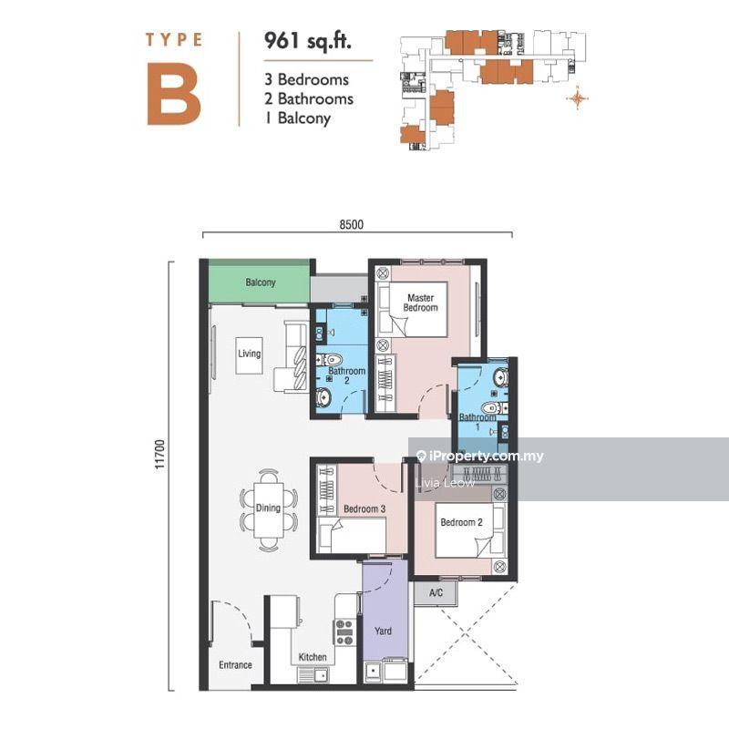 Kondominium untuk Dijual di Verando Residence oleh Livia Leow - iProperty.com.my