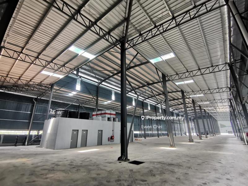 For Rent - (Corner Brand New) Kawasan Perindustrian Sungai Choh Detached Factory Rawang Serendah Bkt Beruntung