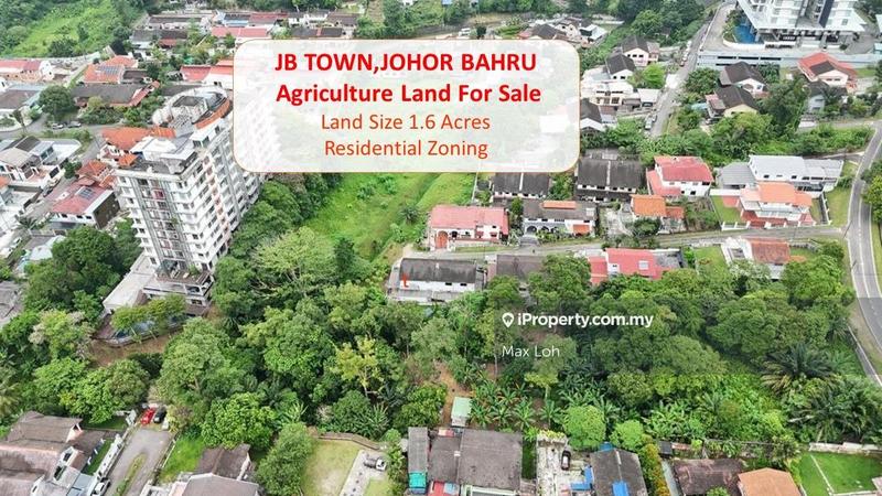 For Sale - JB Town, Johor Bahru, Agriculture Land, Land 1.6 Acres