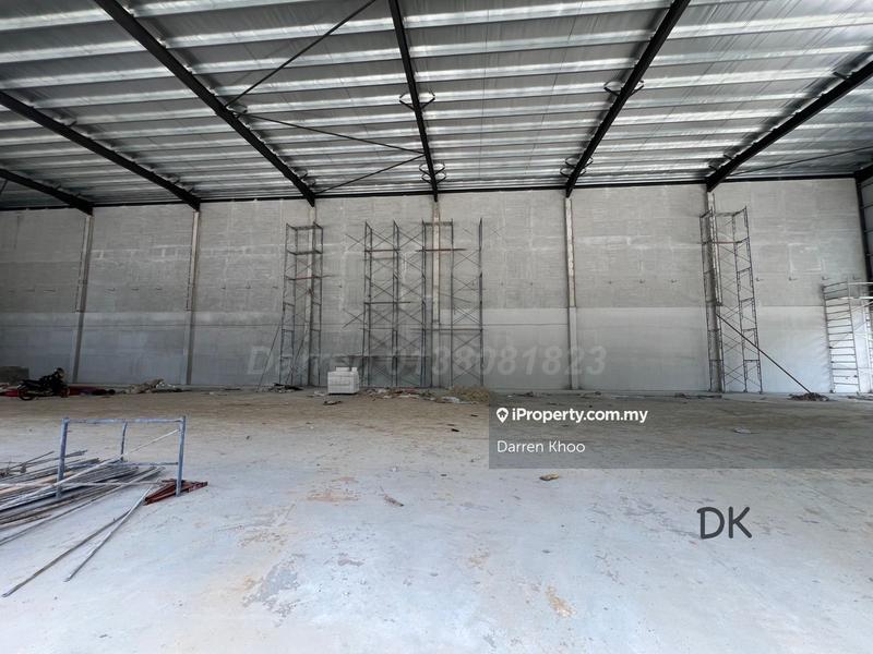 For Rent - Pandamaran @ Port Klang , Brand New Semi-D Factory Warehouse 20k+sqft with high ceiling