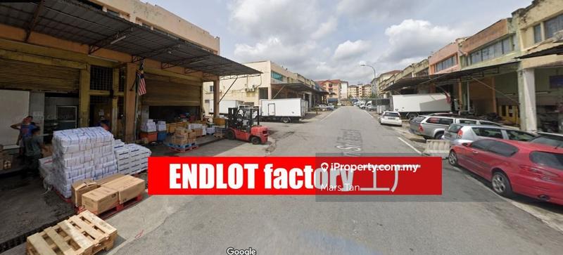 For Sale - Freehold / End-lot【 1.5 Storey Factory 】Taman Sri Ehsan, Kepong