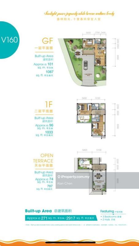 Kediaman Servis untuk Dijual di Country Garden Forest City oleh Alan Chen - iProperty.com.my