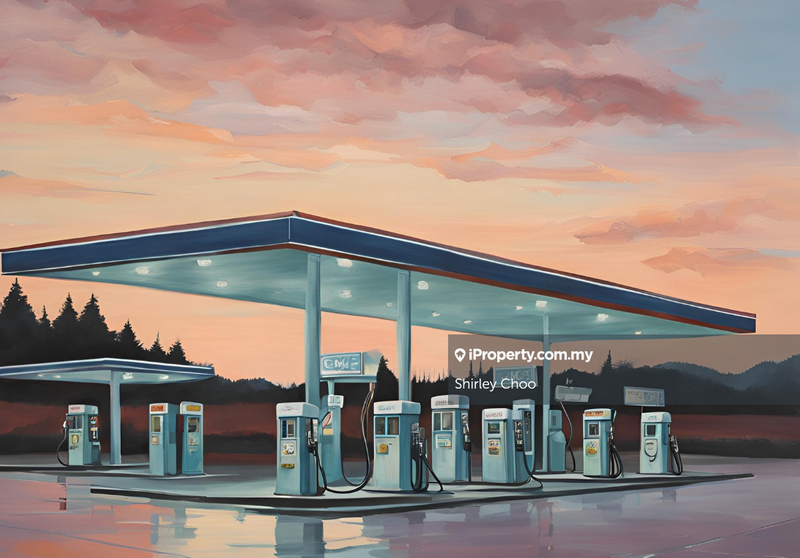 For Sale - 1 acre Petrol Land, Facing Main Road, Bandar Bukit Raja, Klang, Kapar, Setia Alam,