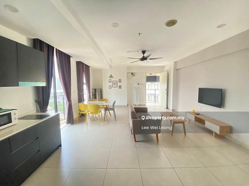 Residensi Servis untuk Disewa di Flexus Signature oleh Gareth Lee - Living Room - iProperty.com.my