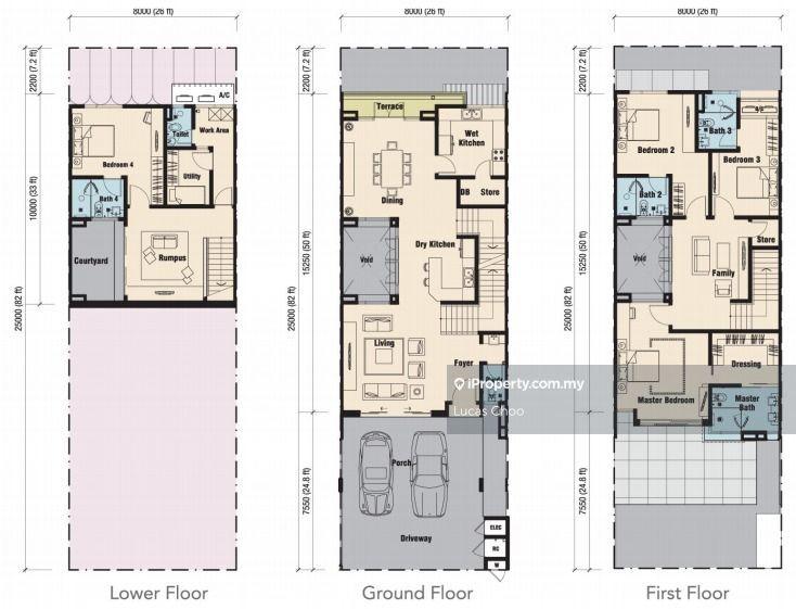 2.5-storey Terraced House for Sale in Taman Melawati, Ulu Kelang by Lucas Choo - iProperty.com.my