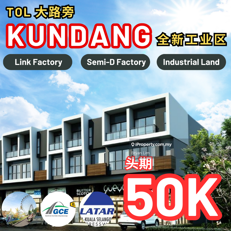 Kilang Berkembar untuk Dijual di Kundang, Rawang oleh Bryan Lim - iProperty.com.my