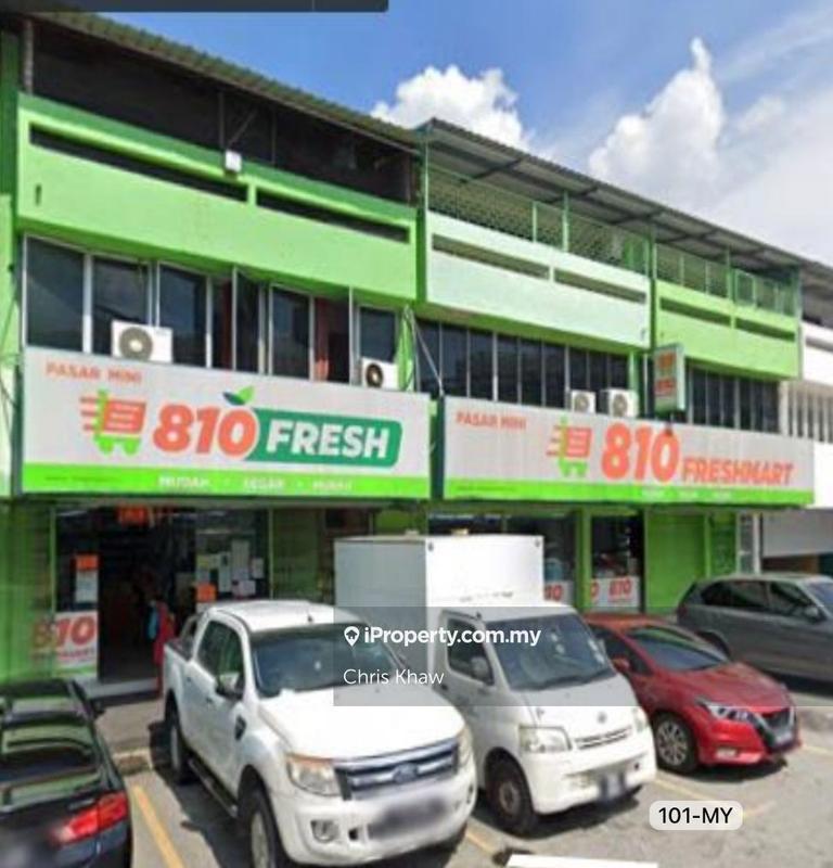 For Rent - Setapak KL @ Taman Sri Rampai (CORNER 3storey Shop / Whole Blok / Facing Main-road)