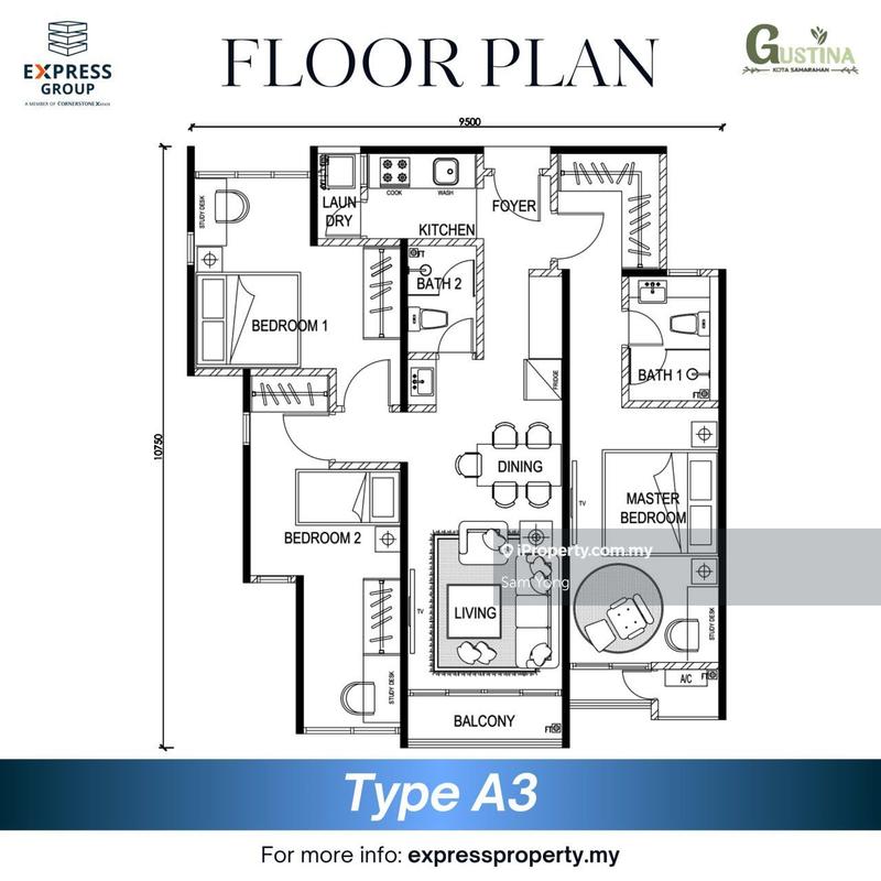 Service Residence for Sale in Gustina Residence by Sam Yong - iProperty.com.my