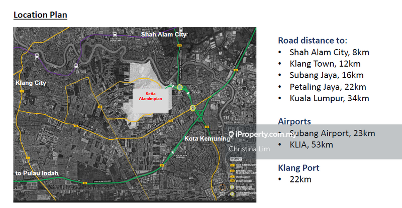 Tanah Komersial untuk Dijual di Alam Impian, Shah Alam oleh Christina Lim - iProperty.com.my