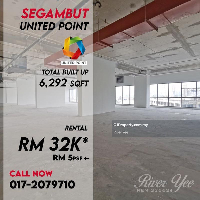 For Rent - United Point 6k sqft Retail Space Near to Kepong Manjalara & Mont Kiara