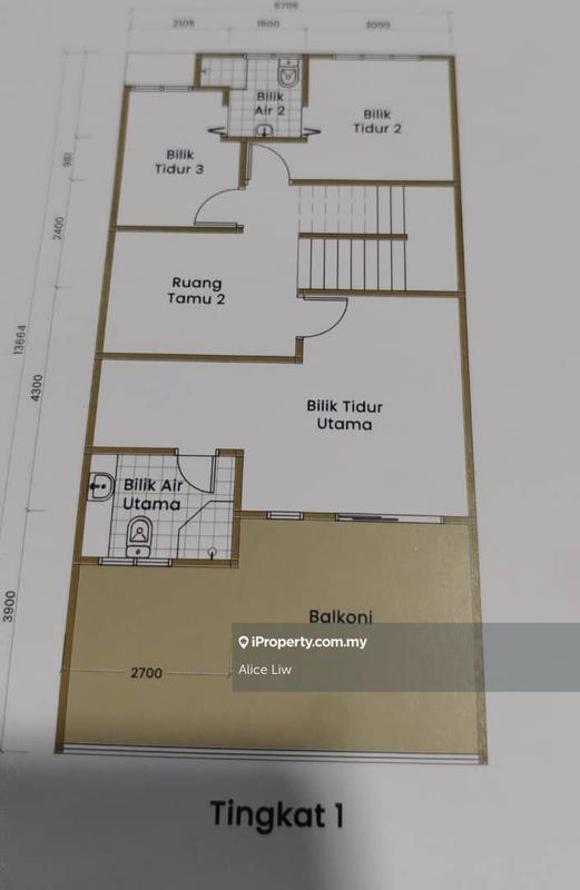 Rumah Berangkai 3 Tingkat untuk Dijual di Taman Orchid Deluxe Park, Ringlet oleh Alice Liw - iProperty.com.my