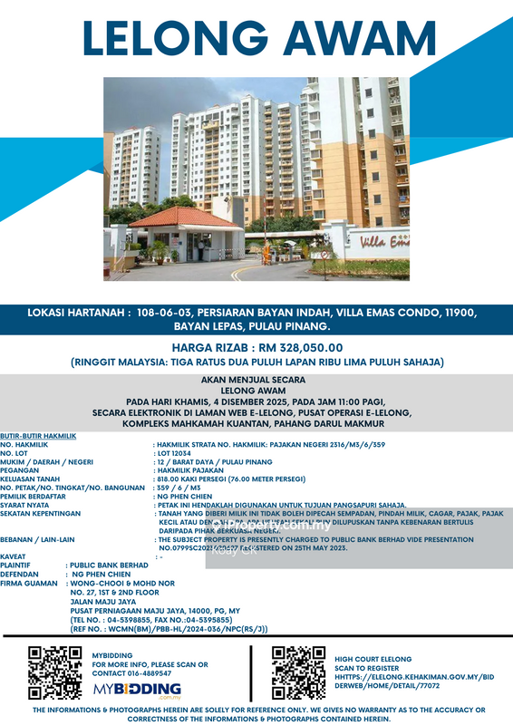 For Sale - Villa Emas