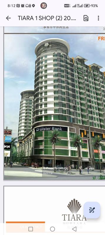 For Sale - Corner + adhoining 4sty with lift  Tiara Mutiara