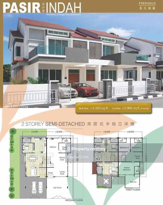 Rumah Berkembar untuk Dijual di 00e32, Permatang Pauh oleh Raycent Lim - iProperty.com.my