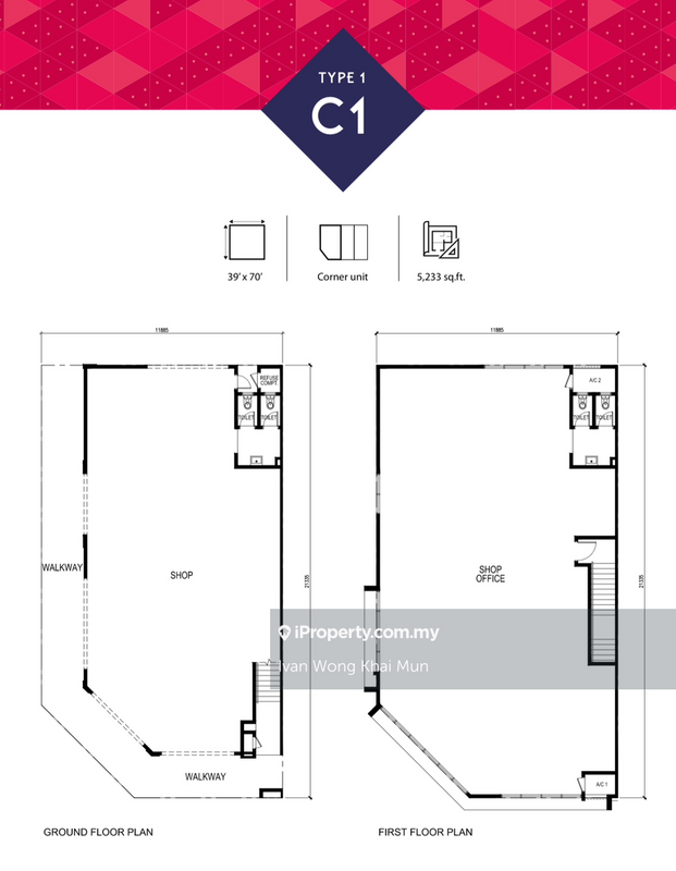 For Rent corak bandar serenia city
