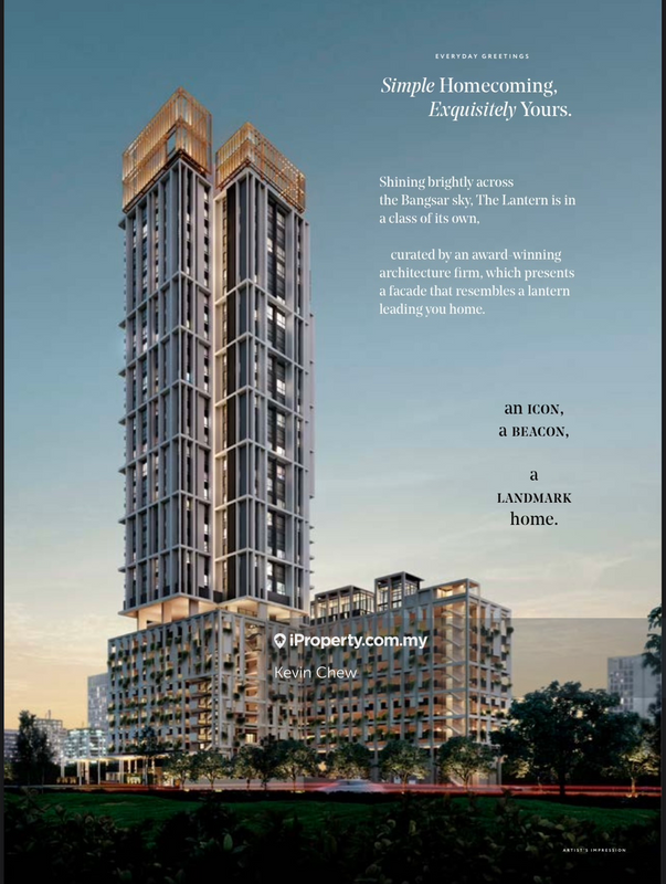 Service Residence for Sale in The Lantern Bangsar by Kevin Chew - iProperty.com.my