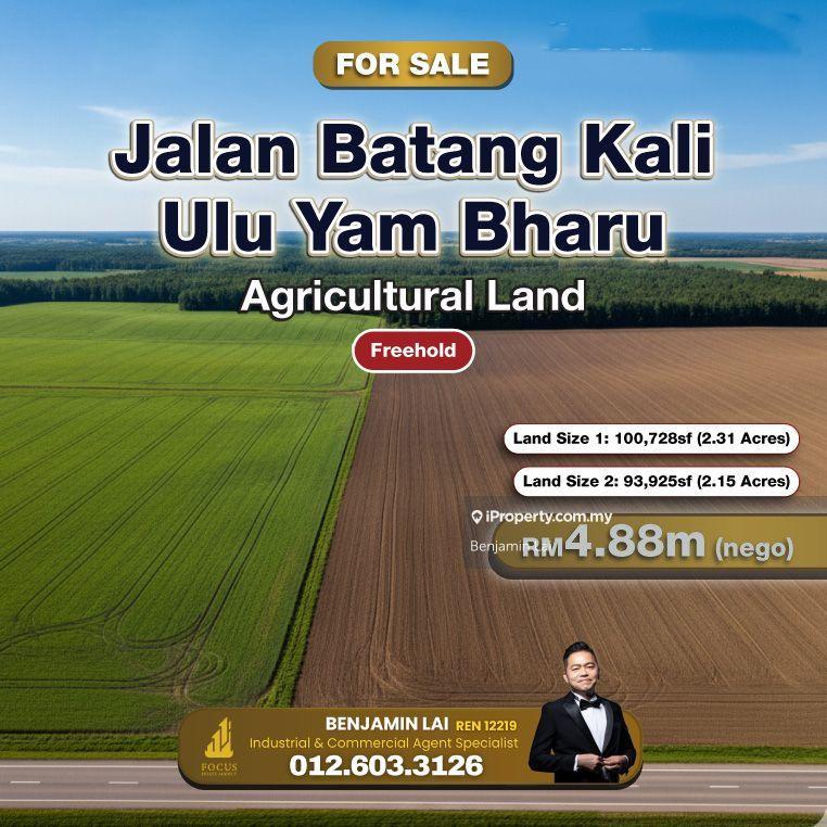 For Sale - Jalan Batang Kali, Ulu Yam Bharu Agricultural Land For Sale