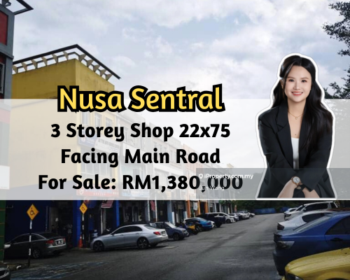For Sale - Nusa Sentral 3 Storey Shop Lot