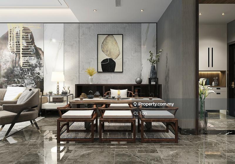 Service Residence for Sale in Pavilion Damansara Heights by CL Tan - Living Room - iProperty.com.my