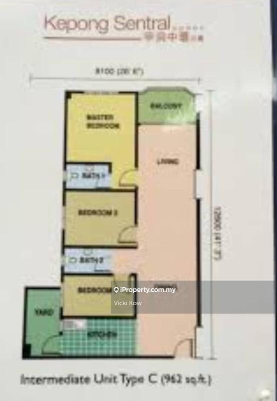 Kondominium untuk Dijual di Kepong Sentral Condominium oleh Vicki Kow - iProperty.com.my