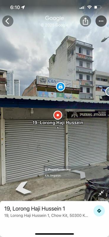 Shop for Sale in Chow Kit, KL City Centre by K.N. Segaran - iProperty.com.my