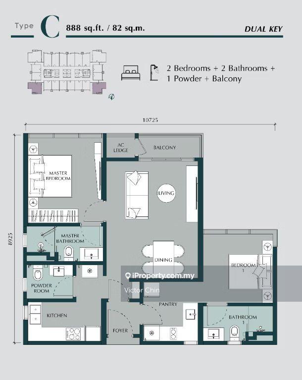 Service Residence for Sale in Times Square 2 by Victor Chin - iProperty.com.my