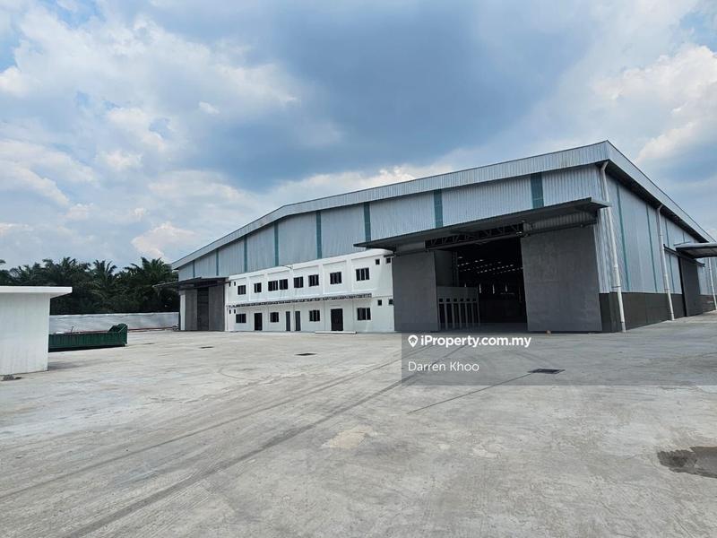 For Sale - Telok Panglima Garang Detached Factory Warehouse 5 acres with 137k build up , 1200amp
