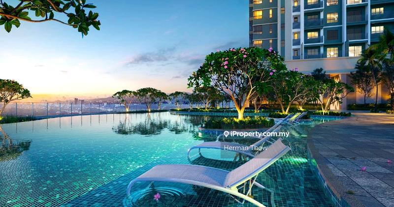 Service Residence for Sale in Interpoint by Herman Thow - Infinity Swimming Pool, Jacuzzi, New Aqua Gym - iProperty.com.my