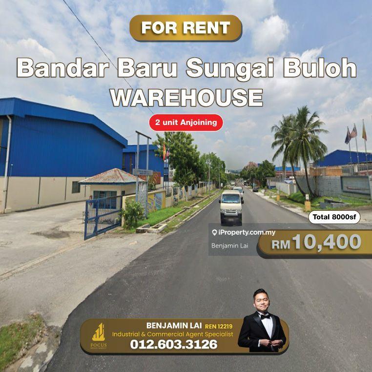 For Rent - Bandar Baru Sungai Buloh Warehouse For Rent