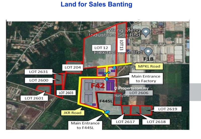 For Sale - Freehold Agriculture Land at Banting