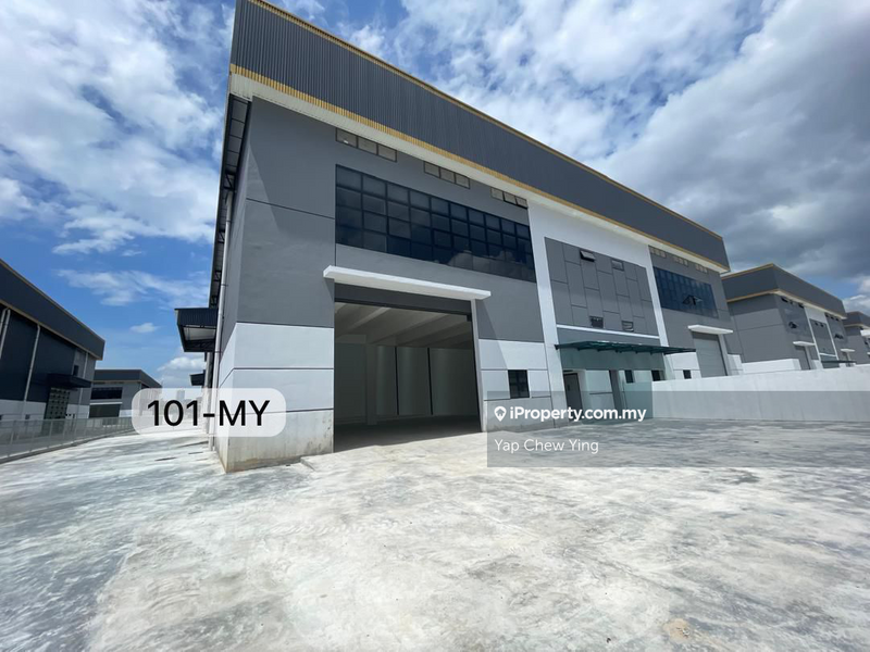 For Rent - 【2 ADJOINING 25,273sf/ CF/ 300Amp】 ETP Jenjarom 2 Storey Semi D Cluster Medium Industry Factory
