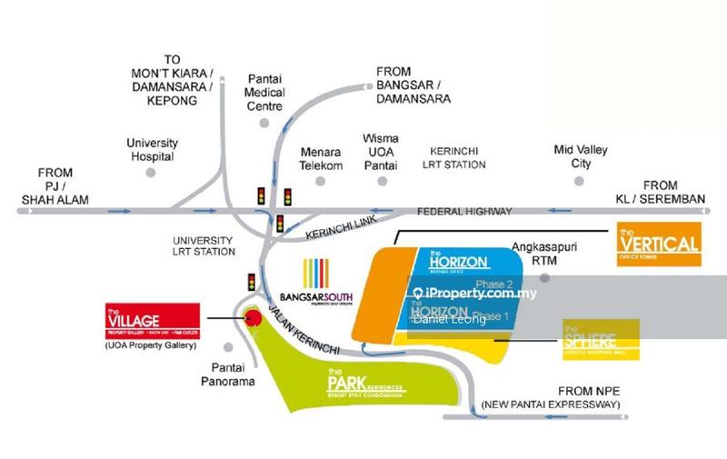 Pejabat untuk Dijual di KL CITY, Kampung Kerinchi (Bangsar South) oleh Daniel Leong - iProperty.com.my
