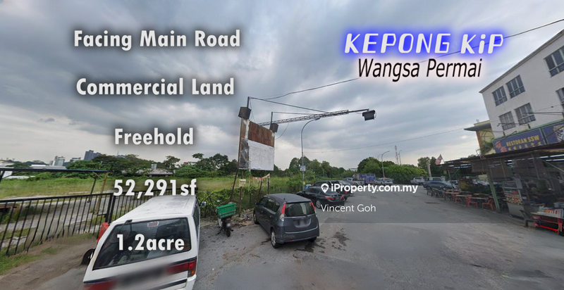 For Sale - Kepong KIP Wangsa Permai Freehold Commercial Land 1.2acre