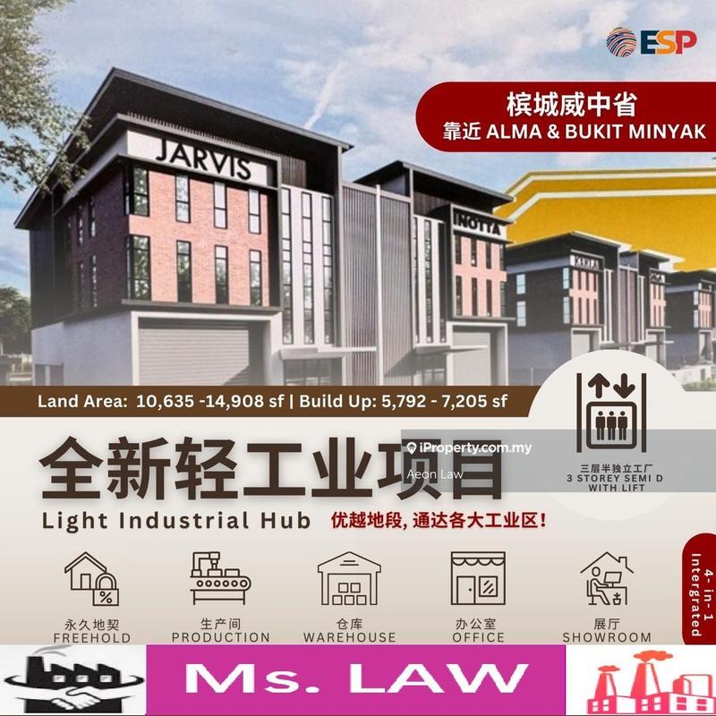 Semi-D Factory for Sale in Kampung Permatang Tinggi, Bukit Mertajam by Aeon  Law - iProperty.com.my