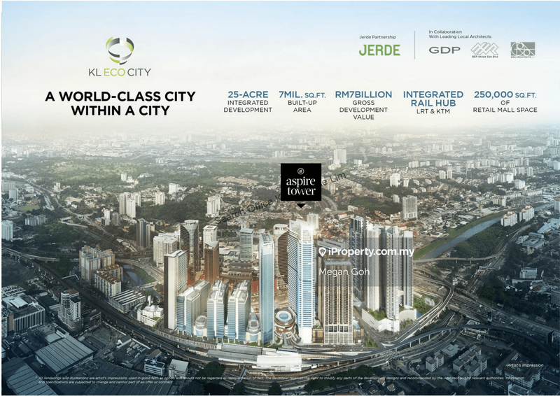 Pejabat untuk Dijual di KL Eco City, Kuala Lumpur oleh Megan Goh - iProperty.com.my