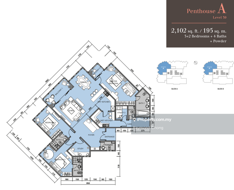 Service Residence for Sale in J.Dupion Residence by Raymond Chong - iProperty.com.my